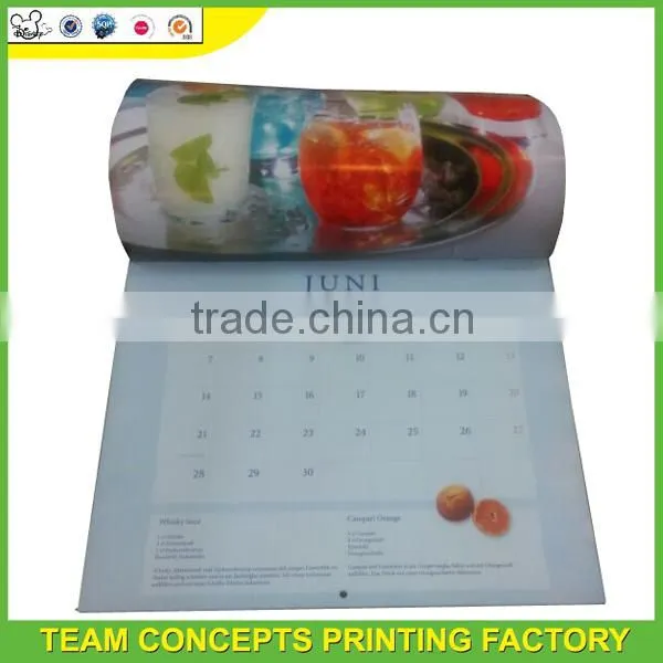 Colourful tear off wall calendar wholesale