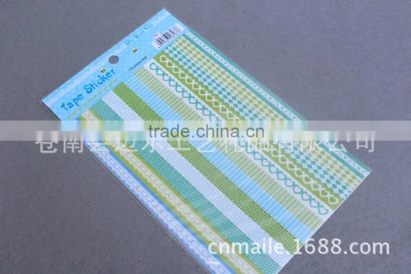 High quality Les Decoration Self-adhesive Lace Sticker