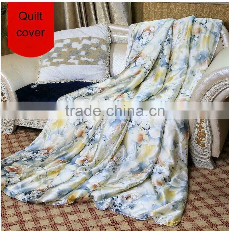 100% silk quilt cover