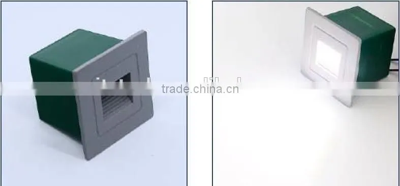 Aluminum modern wall lighting, all in one outdoor solar wall lamp LED corner lights