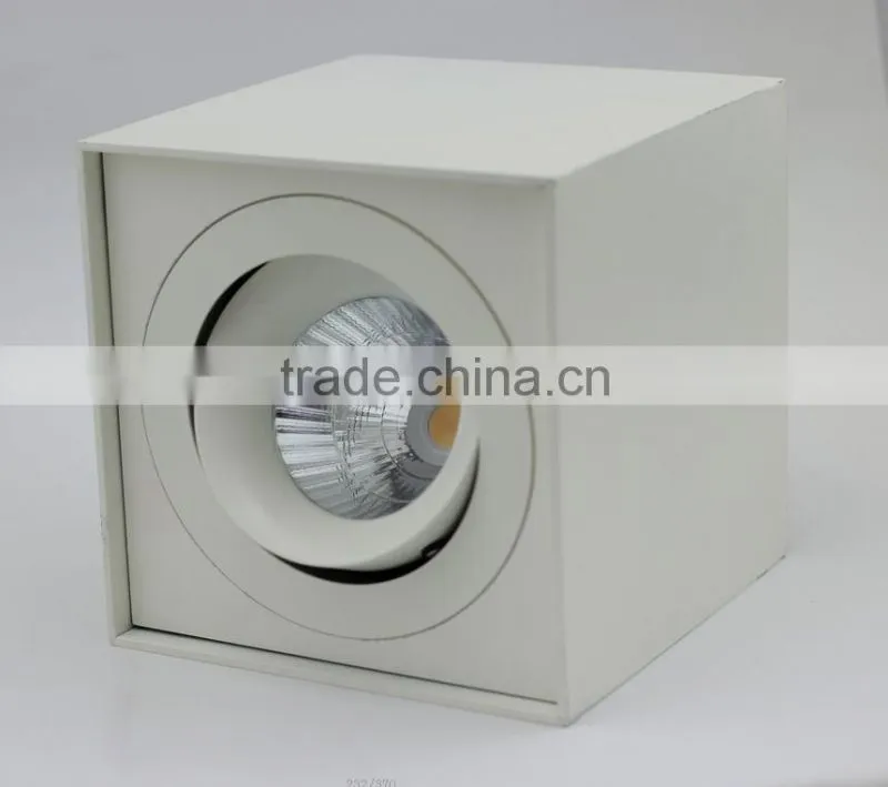 hot sale adjustable modern 9w surface mount round led ceiling light fixture
