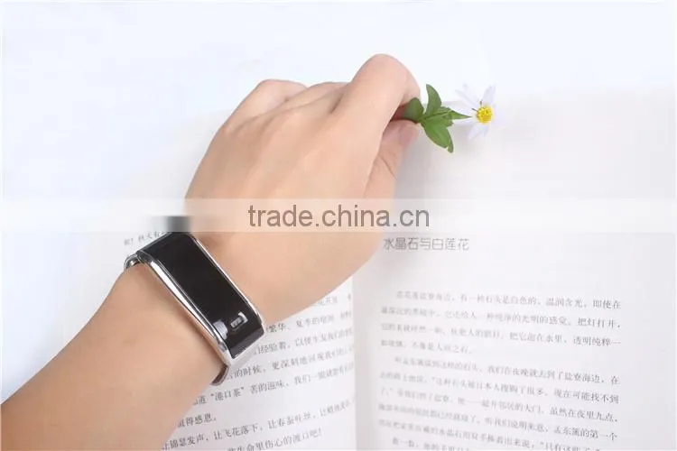 smart bracelet bluetooth android speaker manual KQ-H05 fitness tracker beacon Pedometer Rechargeable