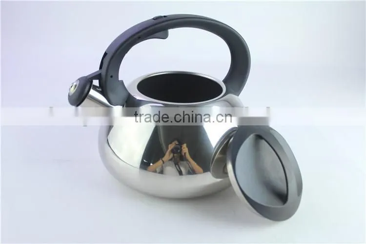 Durable colorful tea pot water kettle whistling tea kettle stainless steel jug