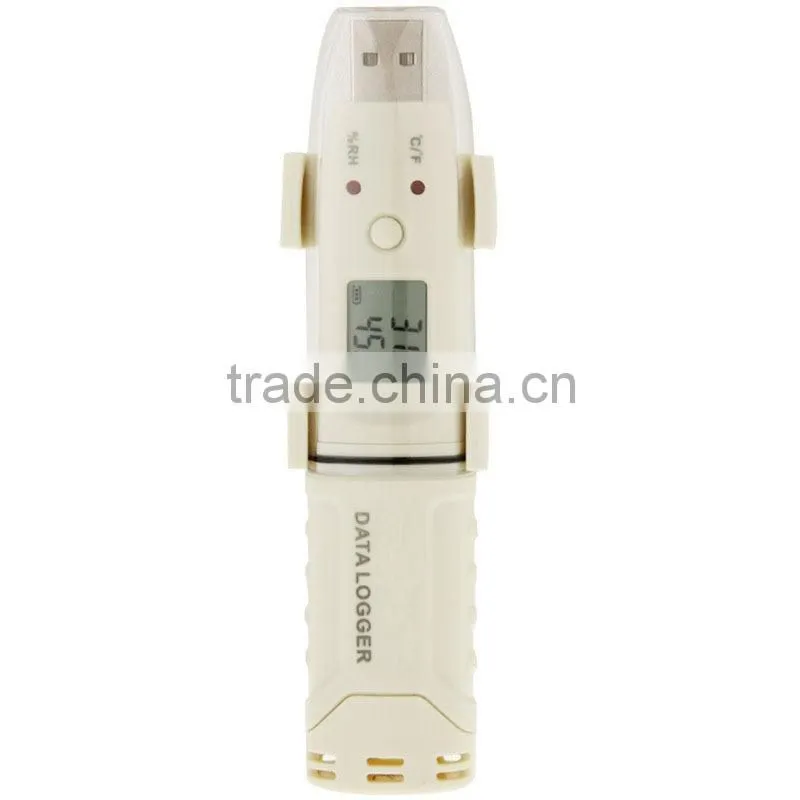 digital usb thermometer hygrometer temperature recorder industrial USB data logger