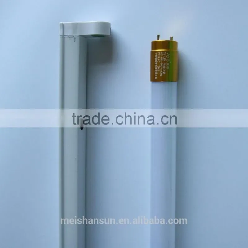 Factory/office/home lighting led tube 9W T8 led glass tube input AC220V