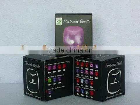 flameless Valentine LED candle