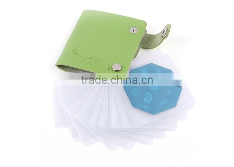2016 new Manicure Printing Template Card Package Storage stamping Image Plate Case/Bag