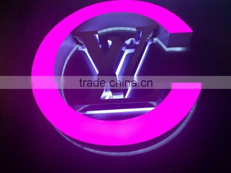 led raised letter sign, lighted letters and numbers