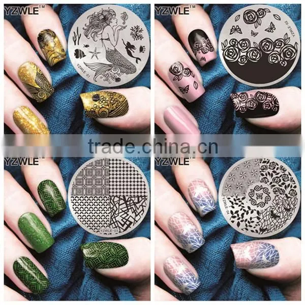 2016 Nail Art Stamp Image Plate Template Free nail art design template