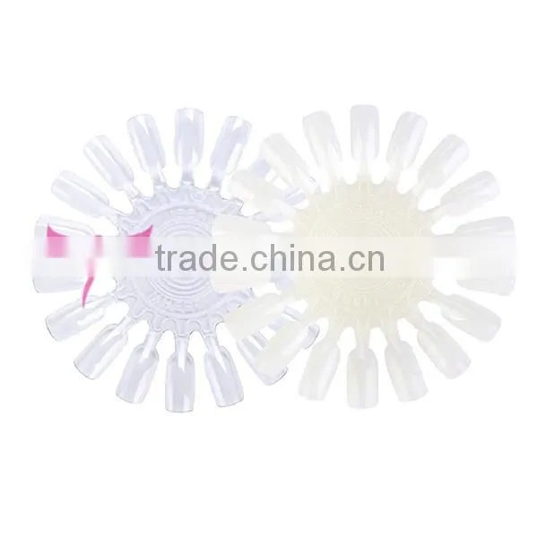 Nail art polish color display chart factory provide free sample