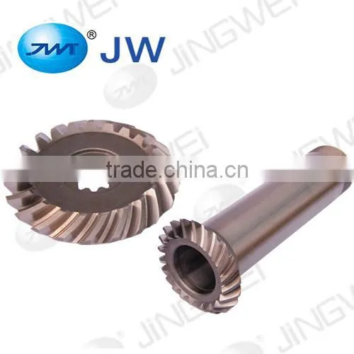 Spiral bevel gear transmission auto parts within 1-12 modulus