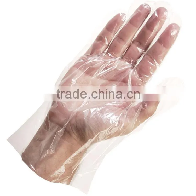 Good for hotel use top quality and cheap food plastic gloves made from food grade material