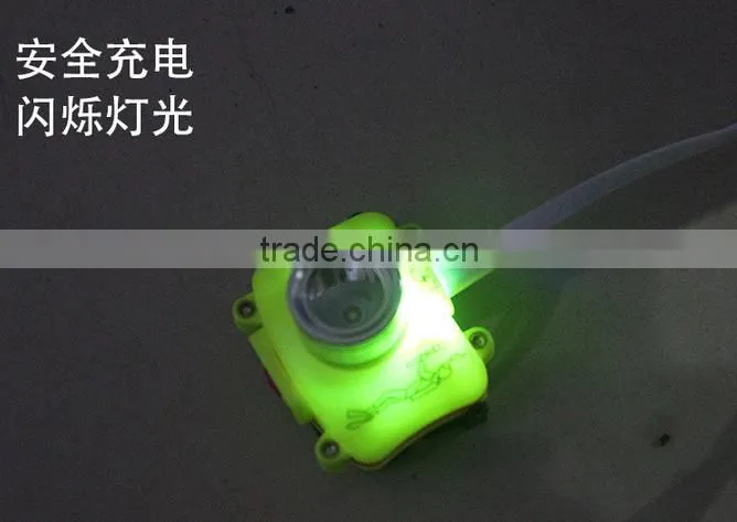 High quality usb charging built-in battery diving head lamp