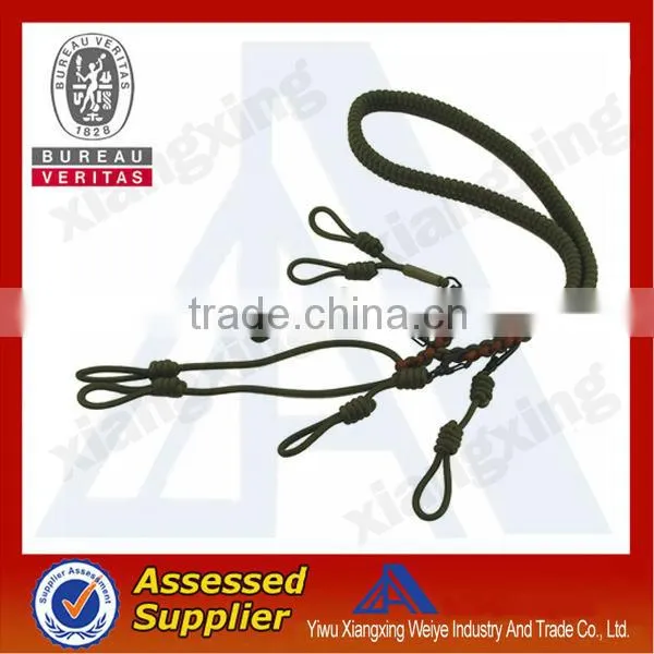 Bling-bling zipper lanyard can wear wrist and neck