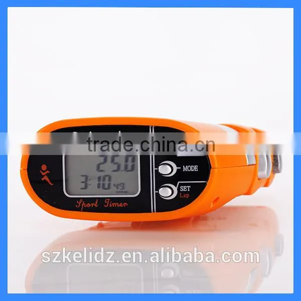 Multiple Radio Pedometer with Stopwatch
