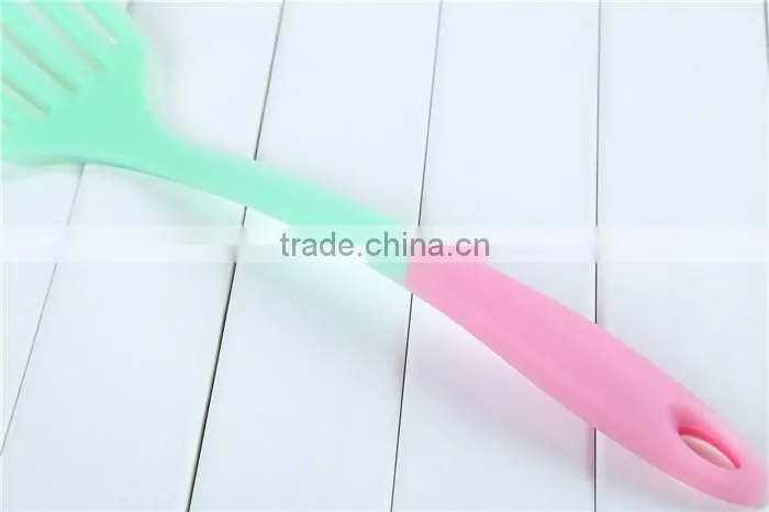 kitchen silicone spatula cooking pizza slotted spatula, High Quality Slotted Turner, Eco-friendly Slotted Turner