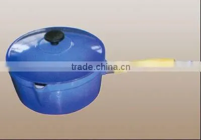 cast iron stock pots