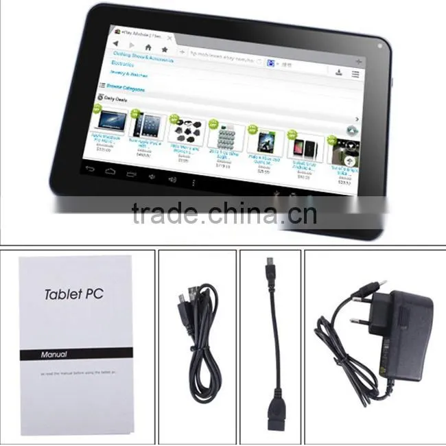 New 9 inch A23 tablet dual core 8GB Android 4.2 All winner 1.5GHz
