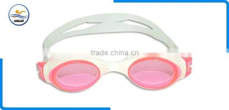 Factory direct custom diving swimming safety anti fog waterproof silicone underwater goggles for glasses