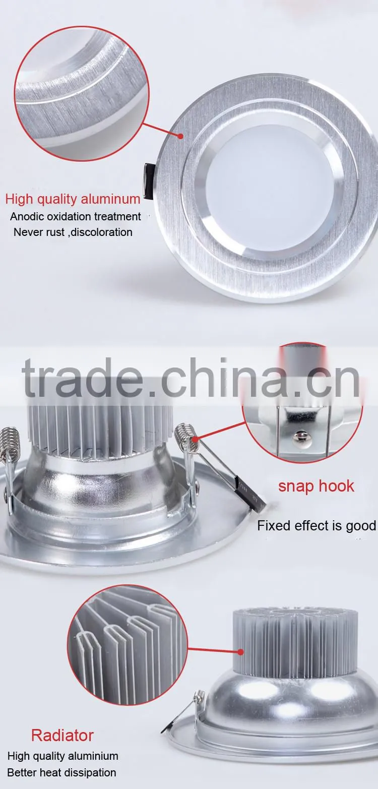 High lumen 12wv15w led downlight ,led downlight led ,hot sale CE ROHS led downlight price