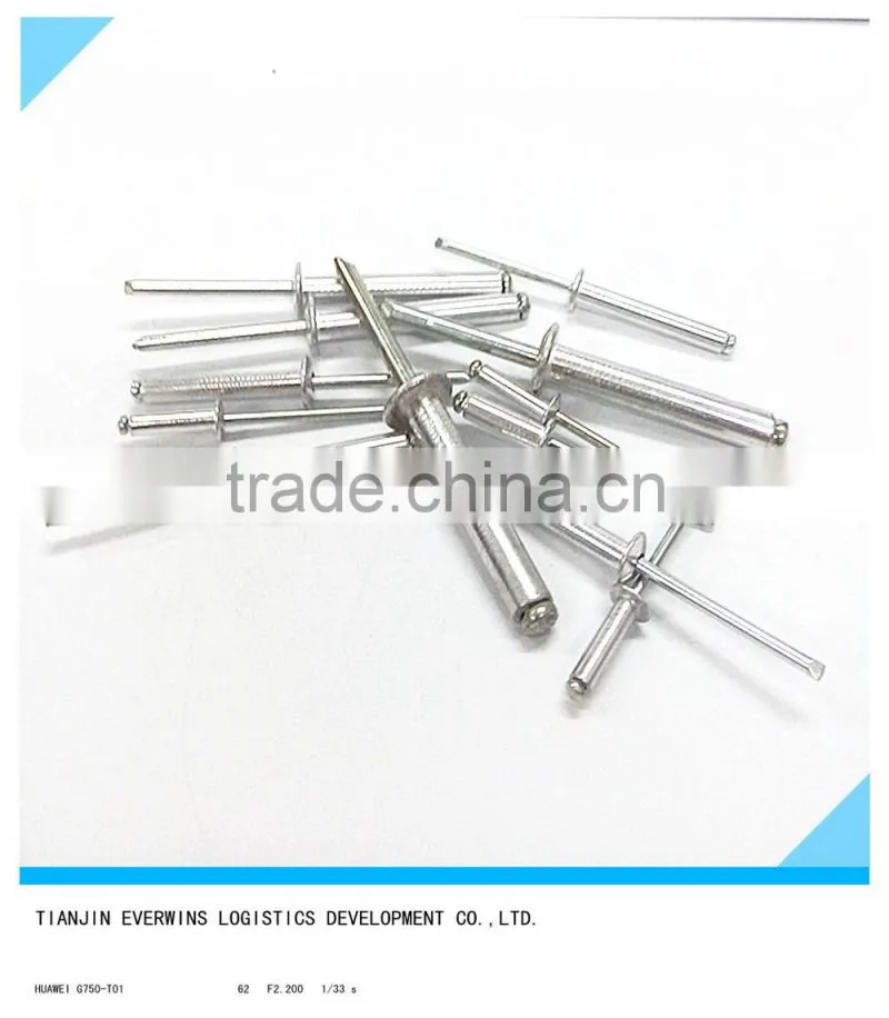 Countersunk head Aluminium Blind rivets