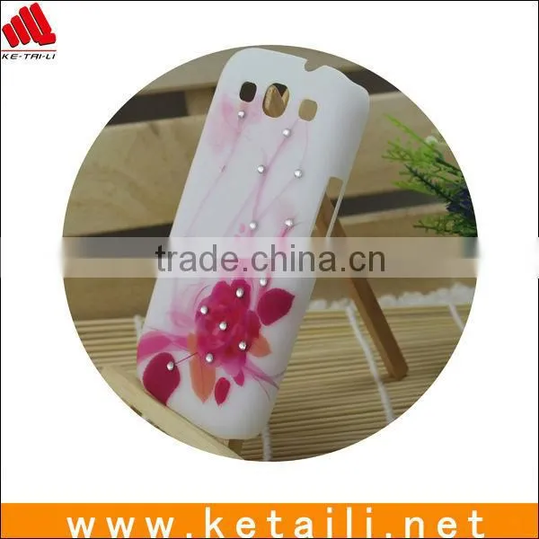 for Samsung galaxy s4 led case,hard plastic with water imprint(FDA,SGS,BV ,ISO9001 report)