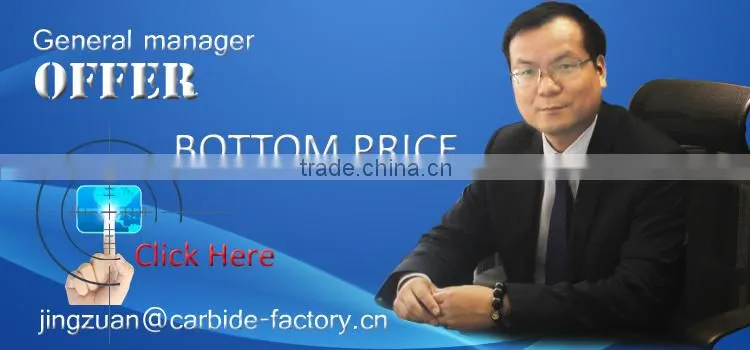 Tungsten carbide drill buttons bit, button rock drill bit 76mm tungsten carbide button bits