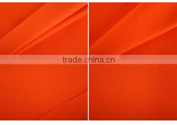 Waterproof FR polyester material fluorescent oxford fabric 300d for safety cloth