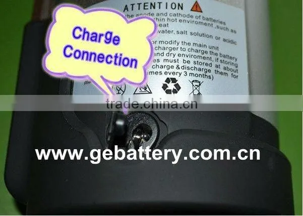24V 10Ah lifepo4 battery pack in water bottle style for electric bike