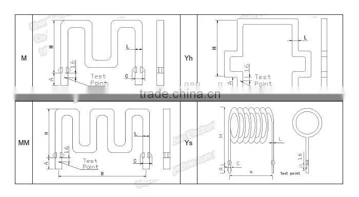 jumper wire press feet current sensing resistors ( 3% telorance 1w to 3w)