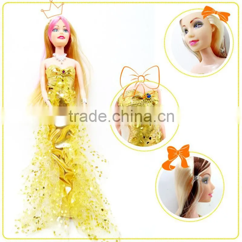 pretty girl with long hair beautiful toy blythe doll