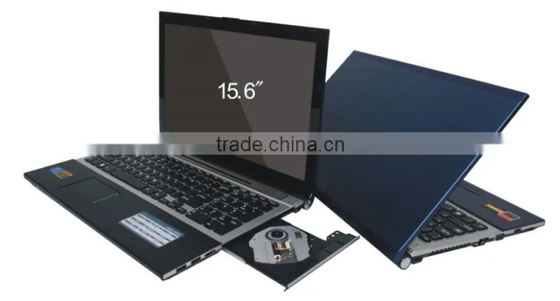 15.6inch laptop notebook PC computer with DVD/CD RW drive intel processor CPU