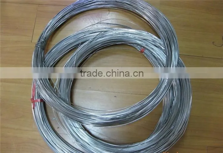 0.8-6.0mm diameter pickling polish surface titanium alloy wire for jewelry