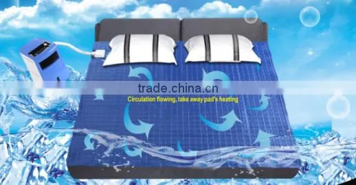 2016 New arrival water cooled mattress pad high quality air conditioner mattress temperature control water cool mattress pad