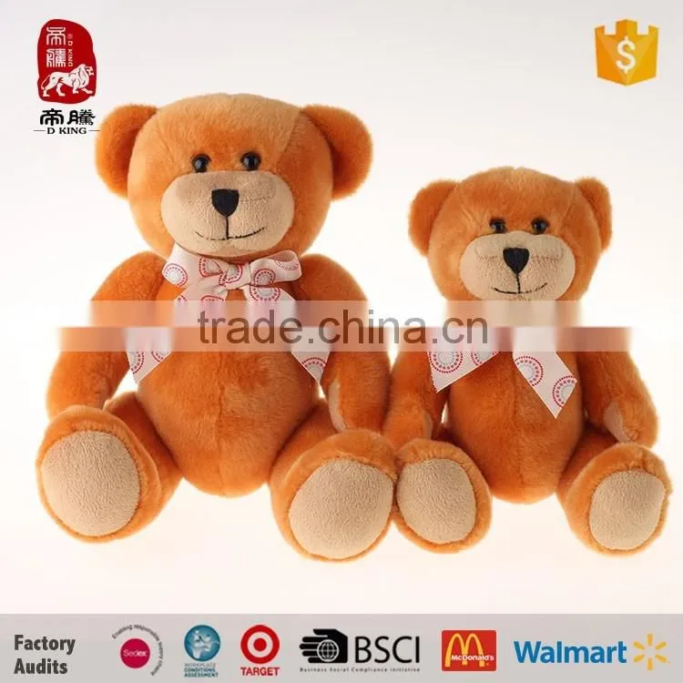 Supplier custom colorful plush toys teddy bear
