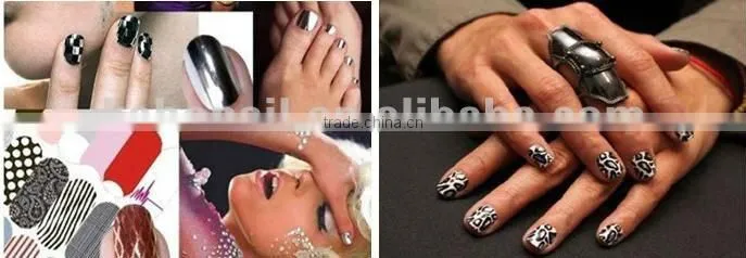 plastic empty jar for nail arts made in china