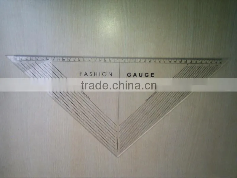 OEM acrylic guage/PMMA guage/acrylic ruler/acrylic precision fabrication