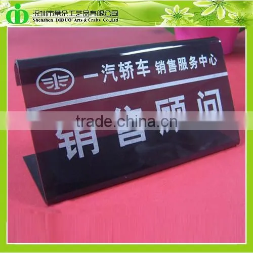DDB-0033 ISO9001 Shenzhen Factory Wholesale SGS Test Hanging Acrylic Exit Sign