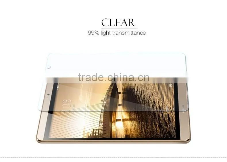 Factory Price Ultra Thin High Clear Water Proof Tempered Glass Tablet Screen Guard Film For Huawei M2 Tablet Glass Film.