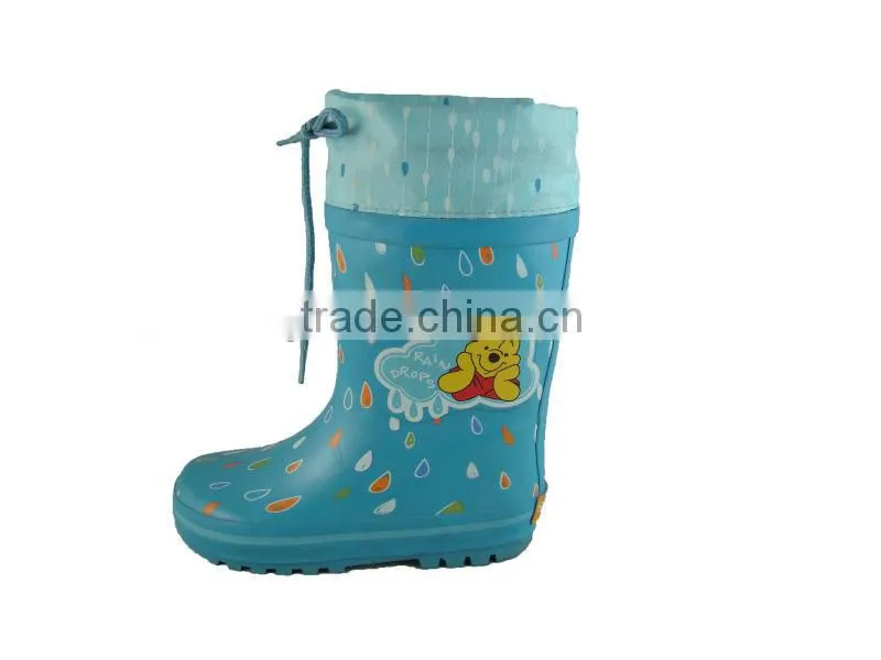 2013 Little bear oxford cloth neckline kids long boot