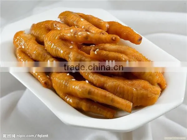 crisy chicken feet frying production line
