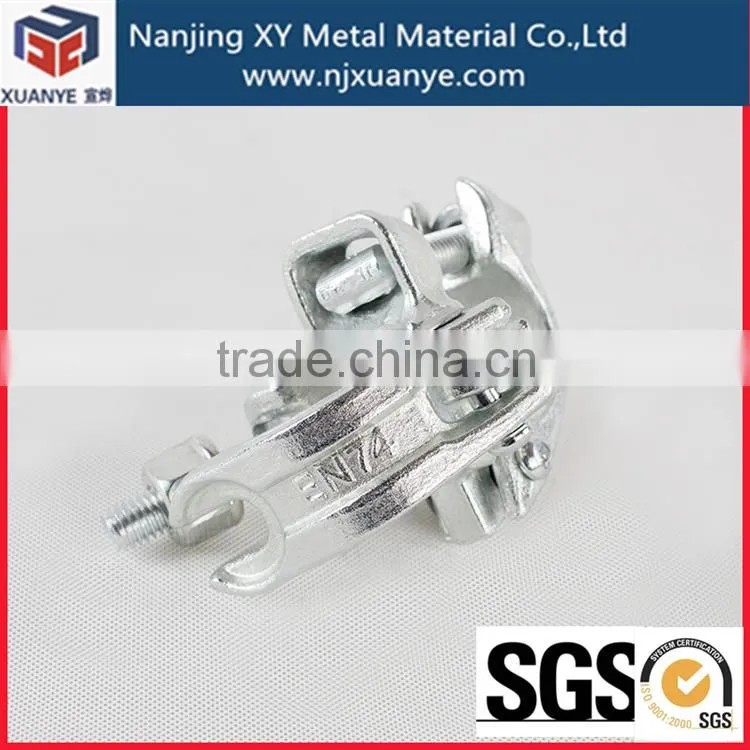 galvanized scaffolding tube clamps right angle coupler