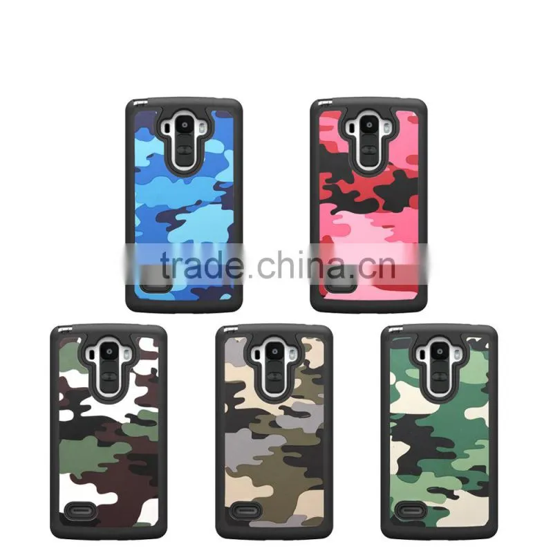 Luxury camouflage design hard tpu case cases for lg g stylo g4 note g4 stylus ls770 china wholesale