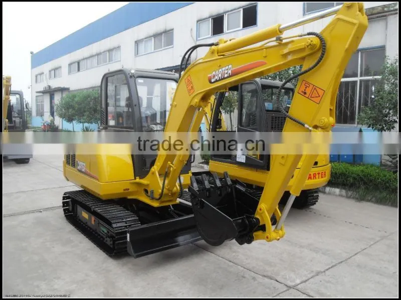 CE Mark , China Cheap 4.5 Ton Mini Grab Bucket Hydraulic Excavator, ISO Certificate, CT45-7B