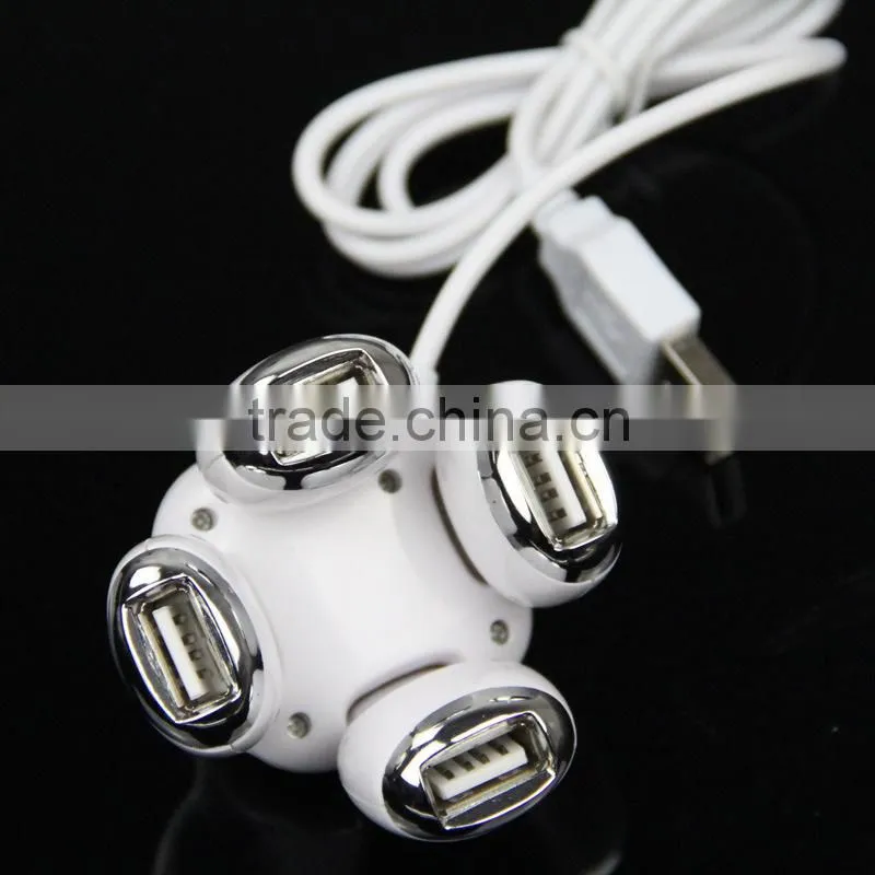 MINI hub USB2.0 usb 2.0 4 port usb hub for Laptop PC computer OEM/ODM gift factory offer