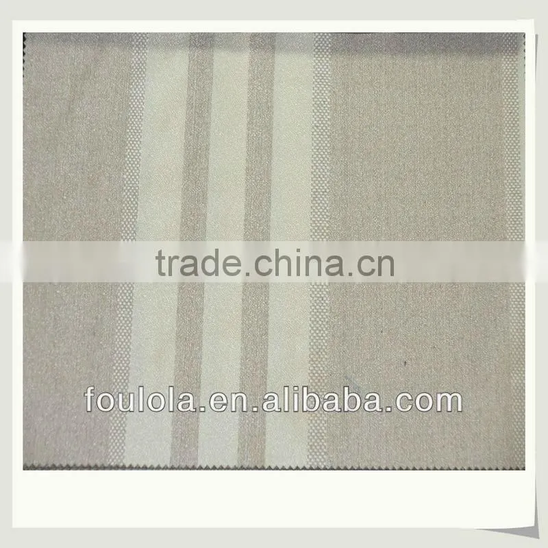 Line Contracted Cotton Fashion Fabric Curtain Material