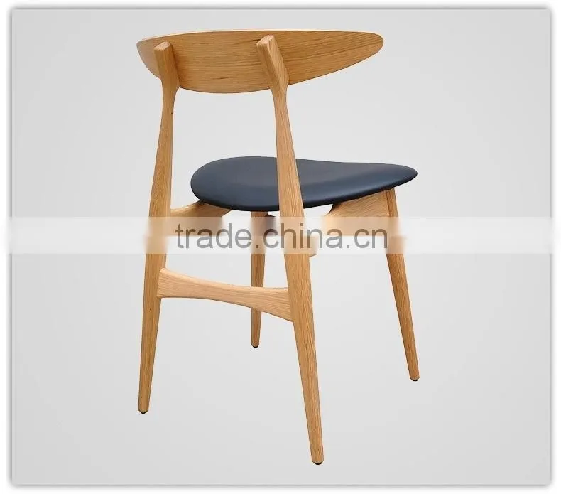 Replica hans wegner solid wood chair