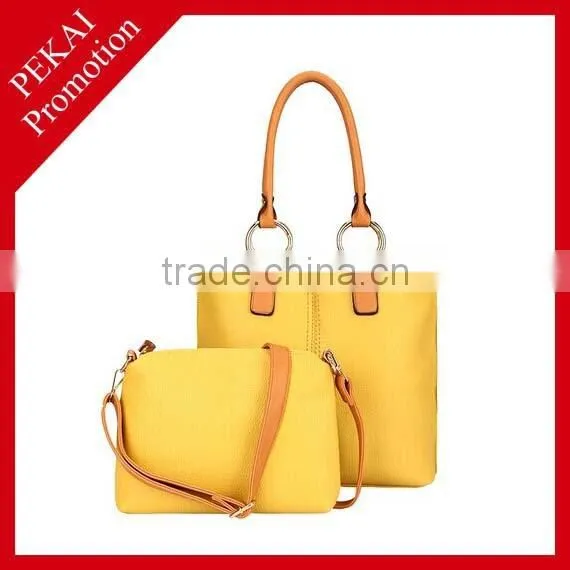 Promotional cheap oversized high quality pu leather tote bag
