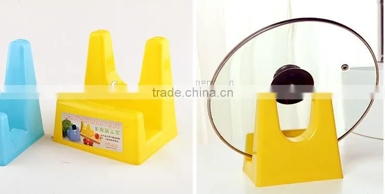 multi-purpose pot knife holder plastic kitchen knife holder with pot lid holder plastic knife holder rack set knife rest