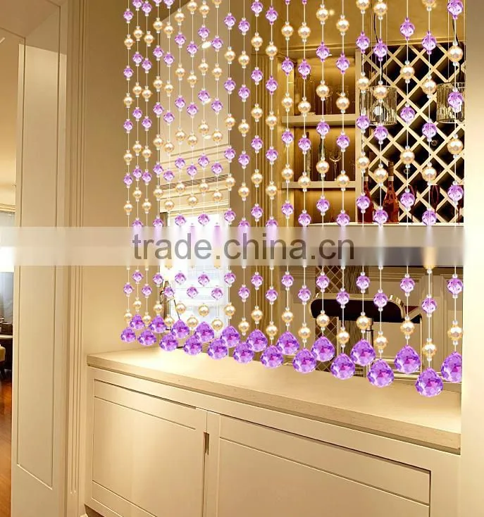 2016 New style Window Curtain decrations Crystal Bead Window Curtain